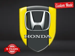 Honda Custom Made Bumper Stickers Durable Limited Edition